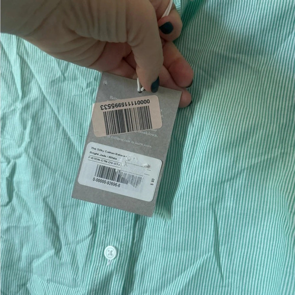 Everlane Silky Cotton Button Down Small - Picture 4 of 6